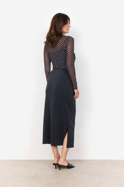 Soyaconcept 'Alda' Mesh Polka-Dot Top