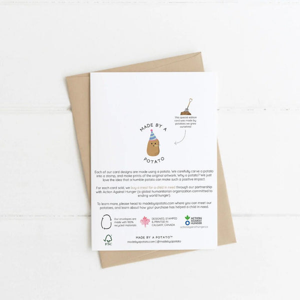 Made By A Potato 'Mama Bear' Greeting Card