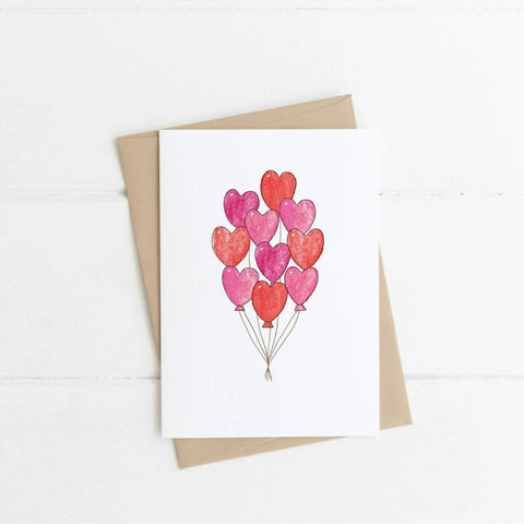 Made By A Potato Heart Bouquet Greeting Card