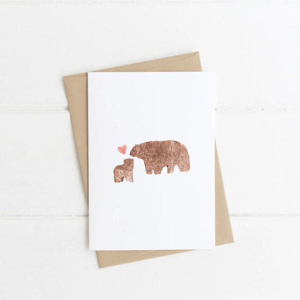 Made By A Potato 'Mama Bear' Greeting Card
