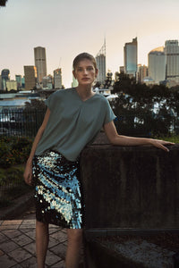 Soaked in Luxury 'Ottie' Sequin Skirt