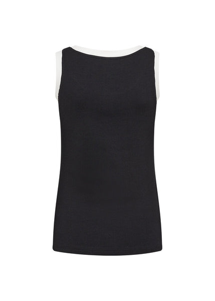 Soyaconcept 'Mignon' Contrast Trim Tank