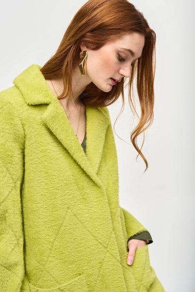 Joseph Ribkoff 233951 Wasabi Knit Coat