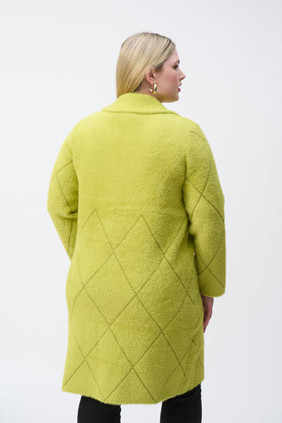 Joseph Ribkoff 233951 Wasabi Knit Coat