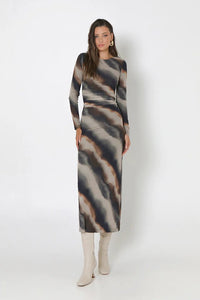 Madison the Label 'Macey' Dusk Print Maxi Dress