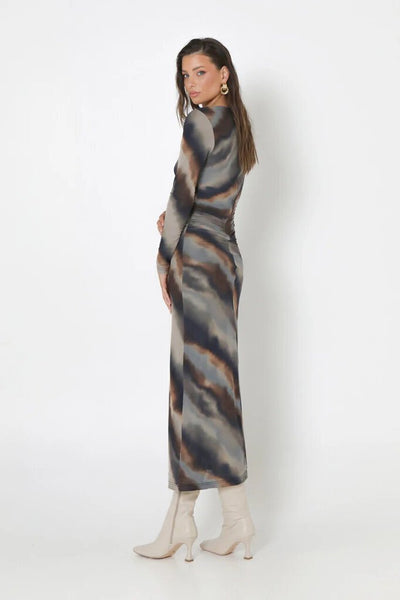 Madison the Label 'Macey' Dusk Print Maxi Dress