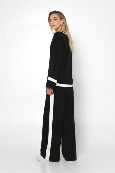Madison the Label 'Varsity' Knit Jumper