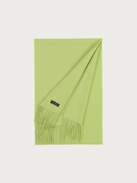 FRAAS Essential Solid Oversized Cashmink® Scarf - Honest Green