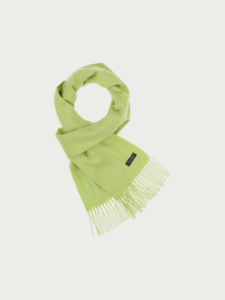 FRAAS Essential Solid Oversized Cashmink® Scarf - Honest Green