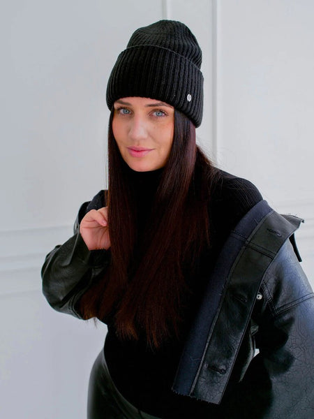 FRAAS Melange Knit Beanie