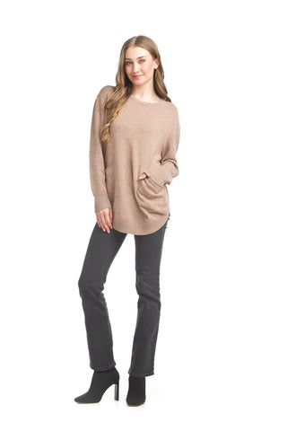 Papillon Mocha Tunic Sweater