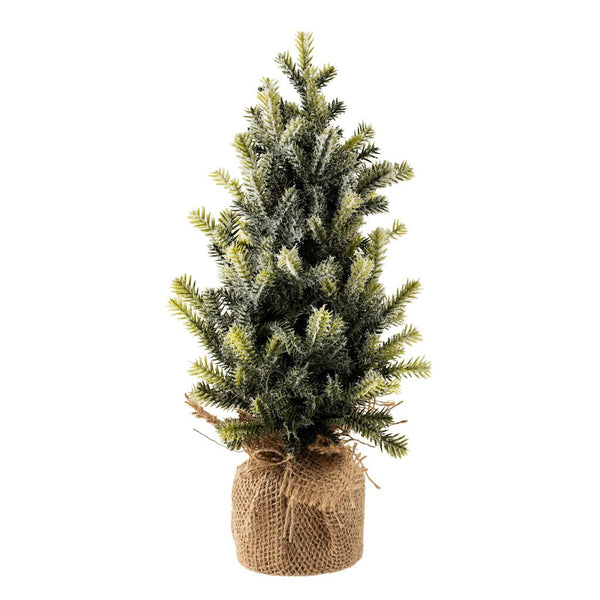 Faux Frosted Pine Tabletop Tree - Large