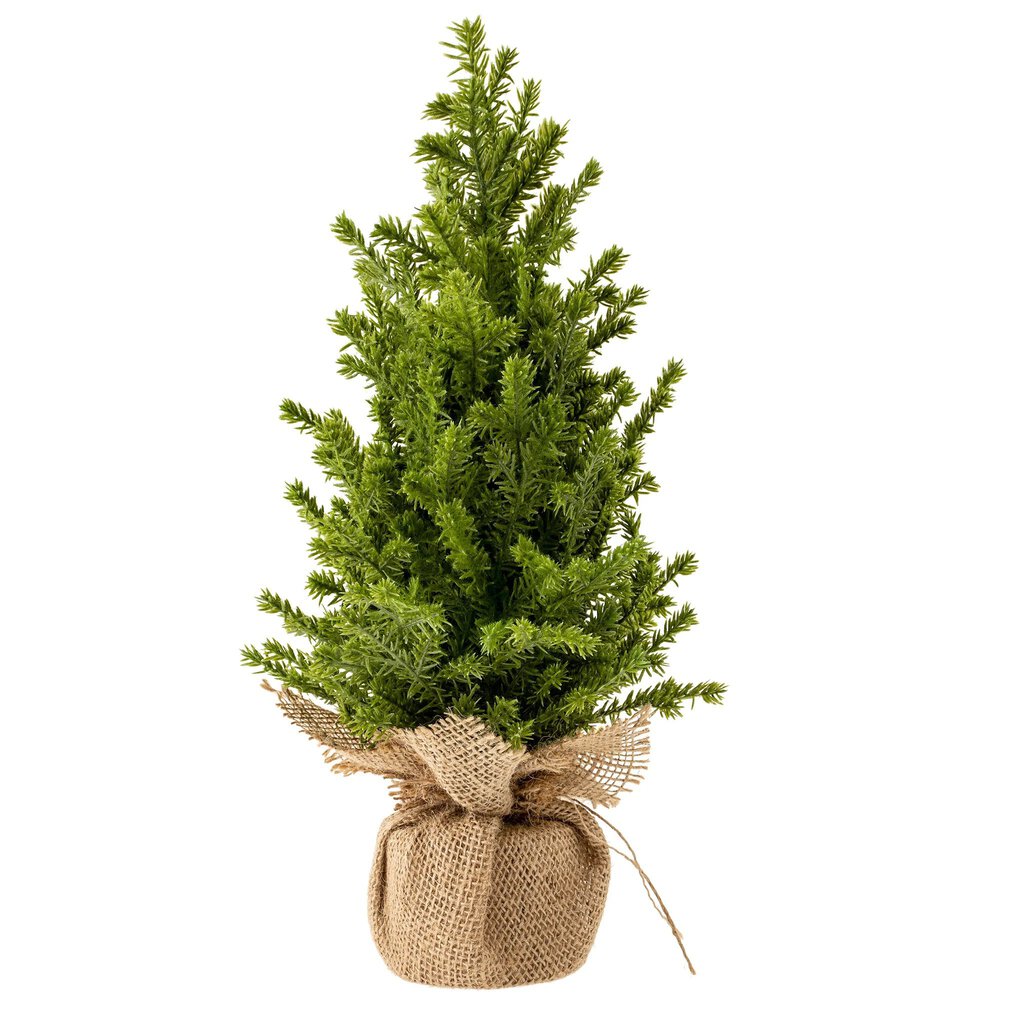 Faux Cedar Tabletop Tree - Large