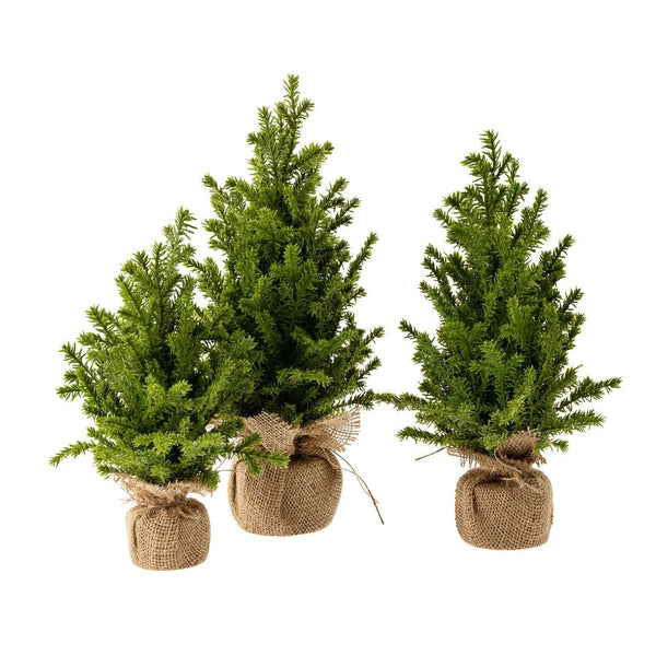 Faux Cedar Tabletop Tree - Small