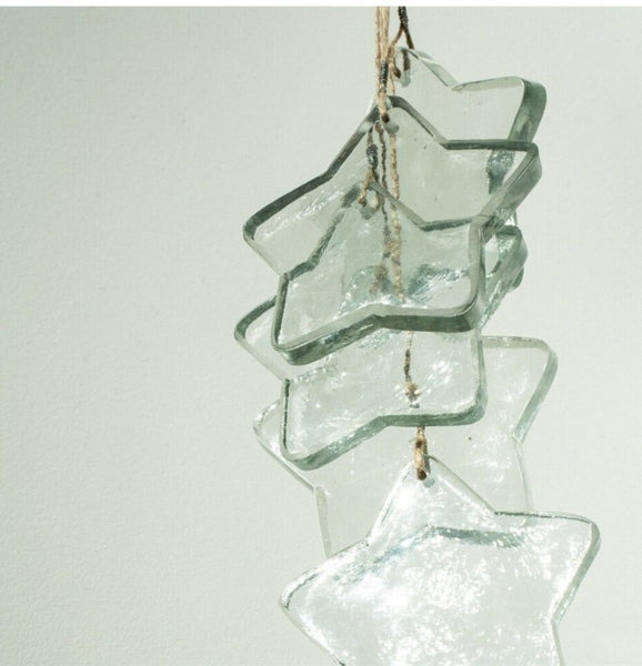 Glass Star Ornament