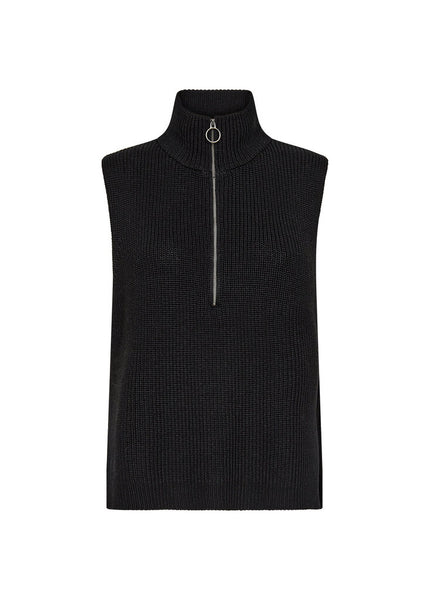 Soyaconcept 'Julia' 1/4 Zip Pullover Knit Vest