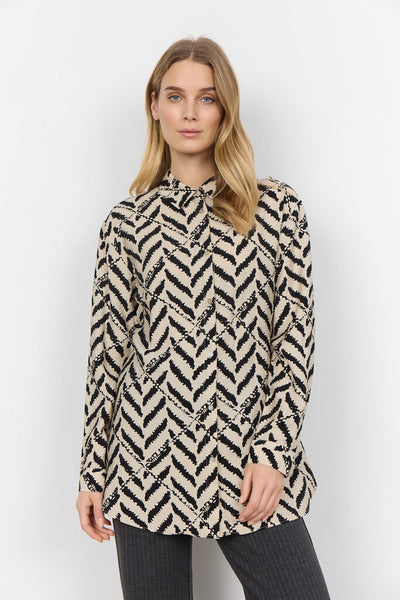 Soyaconcept 'Inarose' Printed Shirt Blouse