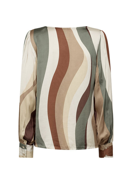 Soyaconcept 'Ines' Printed Satin Blouse