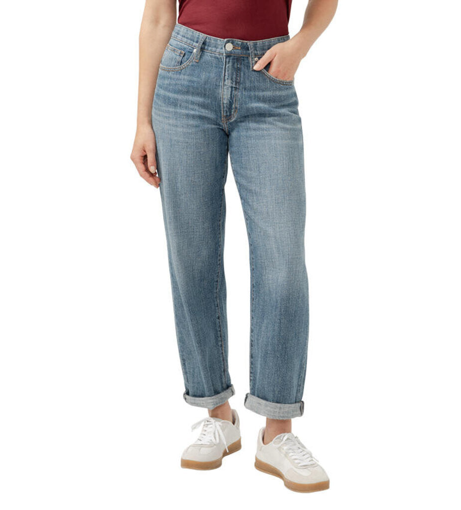 Jag Jeans 'Lucie' Mid Rise Boyfriend Jeans - Orsay Blue