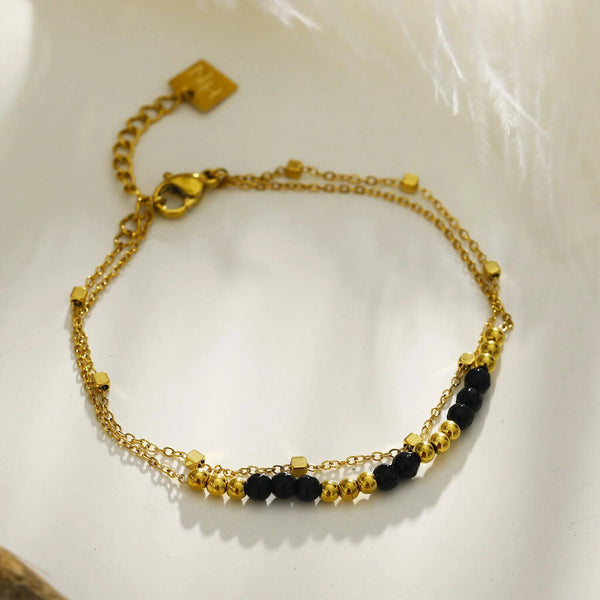 Hackney Nine 'Hilda' Two-in-One Bracelet - Gold