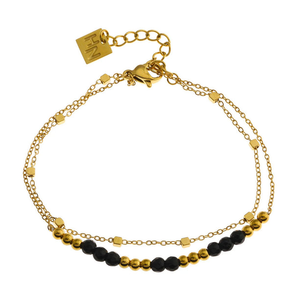 Hackney Nine 'HILDA' Two-in-One Bracelet - Gold