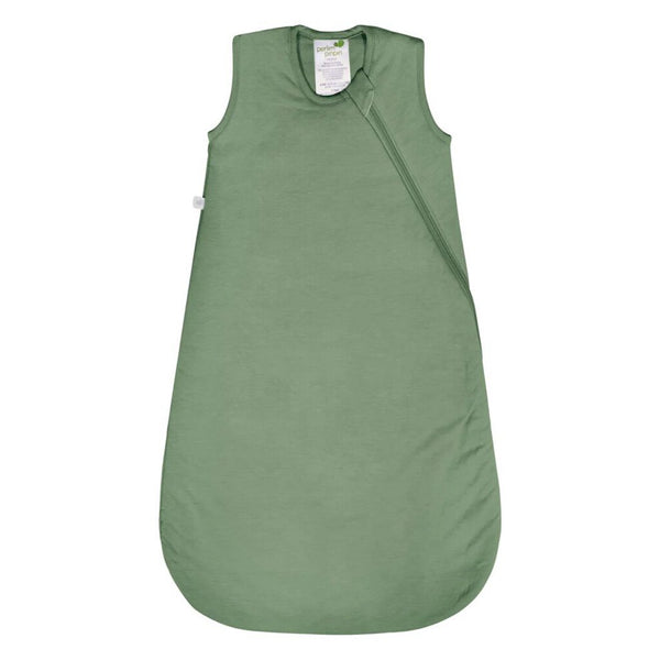 Perlimpinpin Quilted Bamboo Sleep Sack - Hunter Green