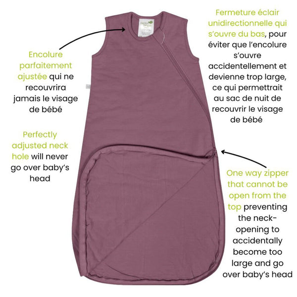 Perlimpinpin Quilted Bamboo Sleep Sack - Porto