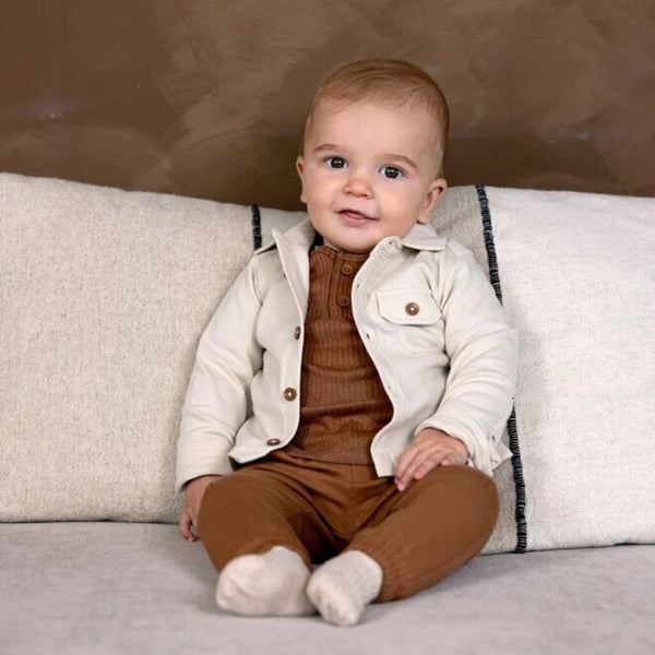 Dirkje Sand Textured Shacket