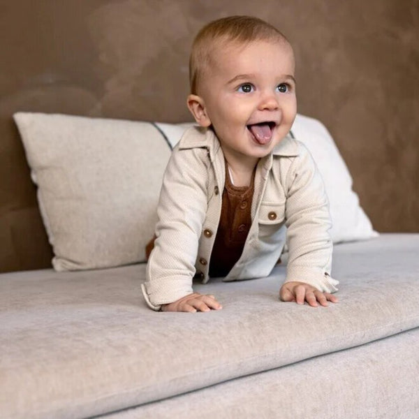 Dirkje Sand Textured Shacket