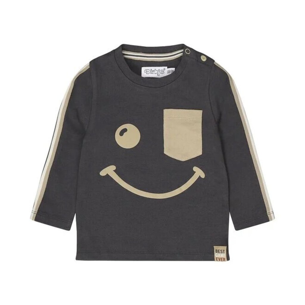 Dirkje Smiley Pocket Longsleeve