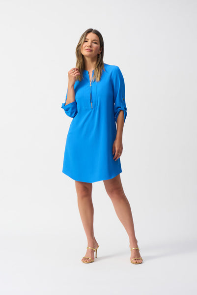 Joseph Ribkoff 232201 Mandarin Collar Dress