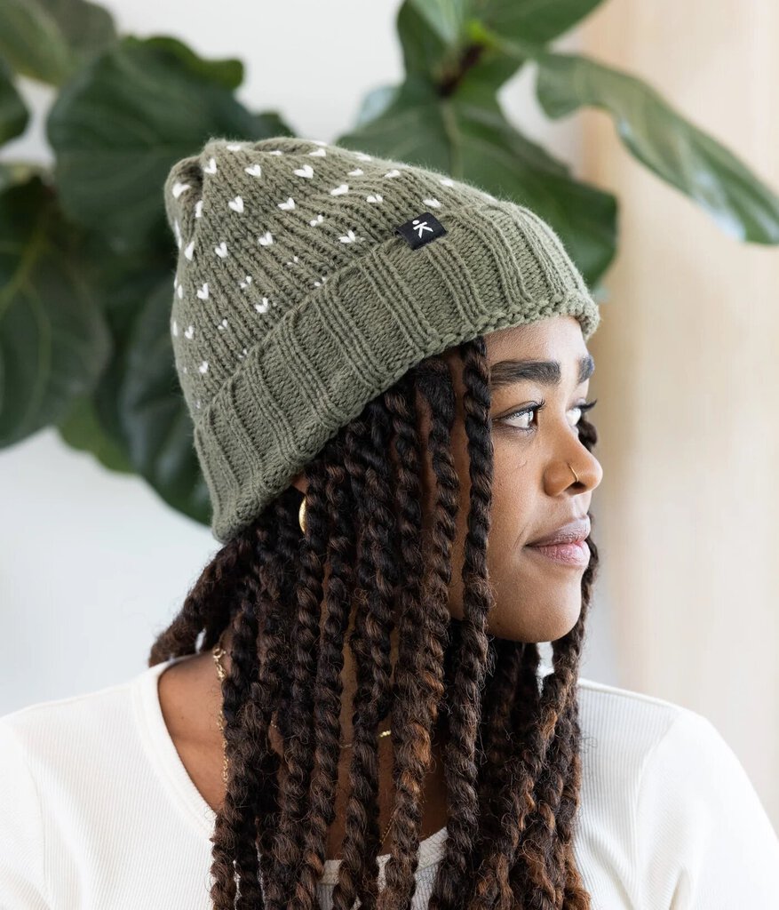 Known Supply 'Adriana' Beanie - Army