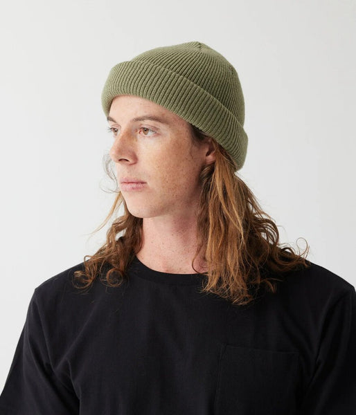 Known Supply Ribbed Knit Beanie - Army