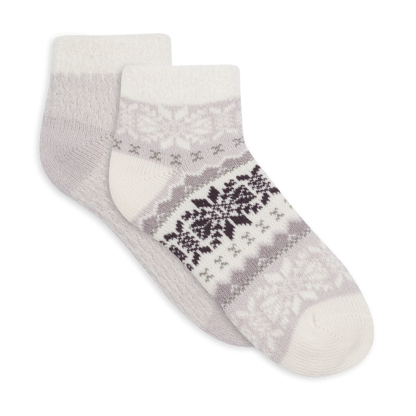 Lemon 'Snow Day' Double Layer Low Cut Socks - 2PK