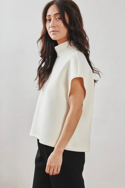 Leze the Label 'Lani' Top - Bone