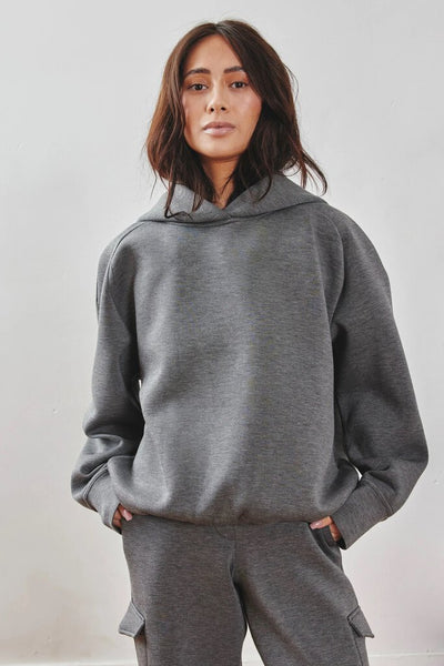 Leze the Label 'Jordyn' Hoodie - Grey