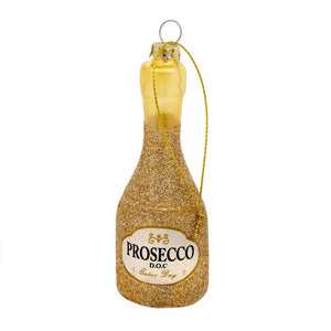 Prosecco Party Ornament - Gold