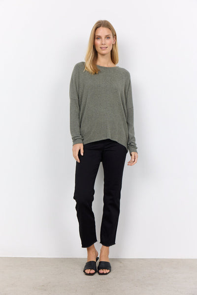 Soyaconcept 'Biara' Long Sleeve Top - Misty