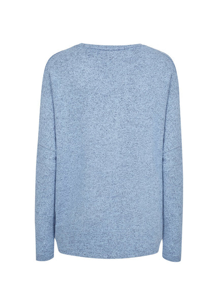 Soyaconcept 'Biara' Long Sleeve Top - Air Blue