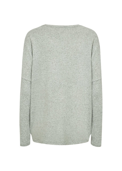 Soyaconcept 'Biara' Long Sleeve Top - Mineral Green