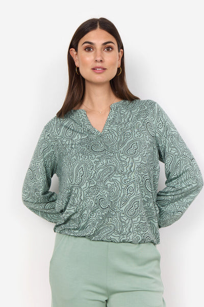 Soyaconcept 'Marica' Paisley Print Blouse