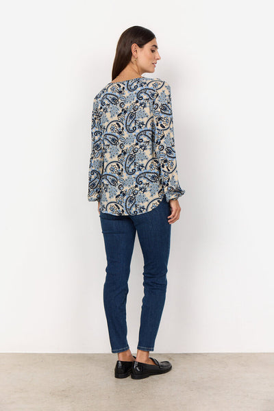 Soyaconcept 'Oceana' Paisley Print Blouse