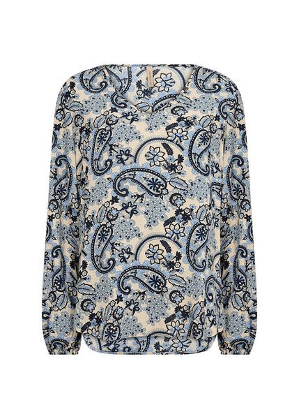 Soyaconcept 'Oceana' Paisley Print Blouse