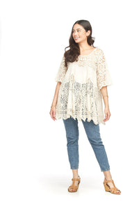 Papillon Crochet A-Line Tunic