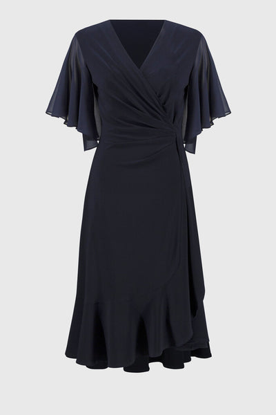 Joseph Ribkoff 251706 Silky Knit & Chiffon Dress