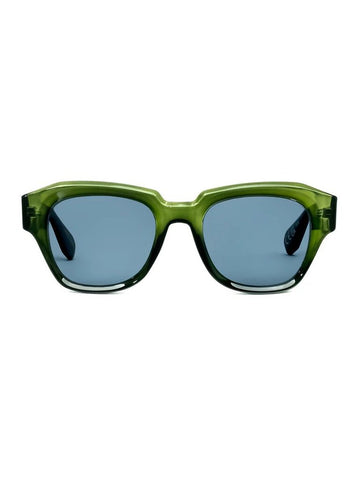 Eco Shades 'Grande' Sunglasses - Transparent Green