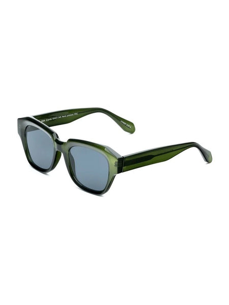 Eco Shades 'Grande' Sunglasses - Transparent Green