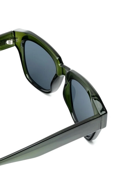 Eco Shades 'Grande' Sunglasses - Transparent Green