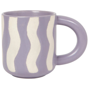 Danica Groovy Mug - Grape