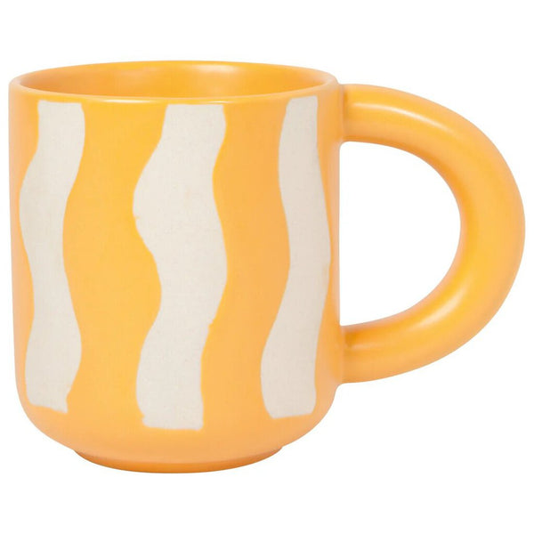 Danica Groovy Mug - Mango